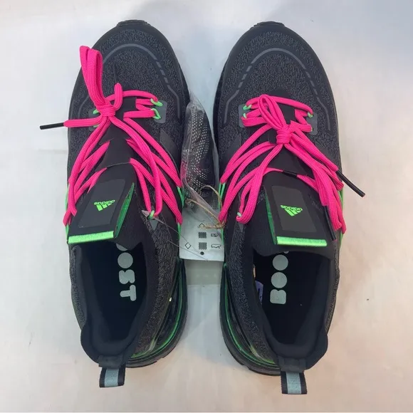 Adidas Ultra Boost 20 LAB Night Metallic Lime Running Shoes GZ7362 Men Size 8.5