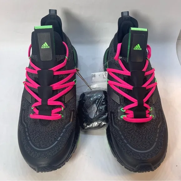Adidas Ultra Boost 20 LAB Night Metallic Lime Running Shoes GZ7362 Men Size 8.5