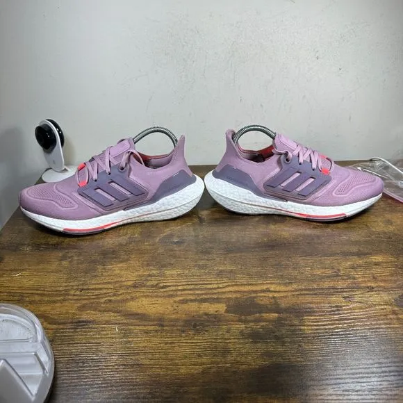 Adidas Ultra Boost‎ 22 Running Shoes Mauve Purple GX5588 Women's Size 8