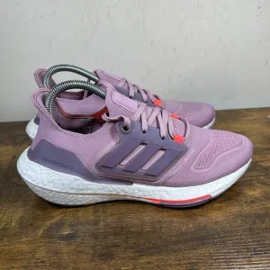 Adidas Ultra Boost‎ 22 Running Shoes Mauve Purple GX5588 Women's Size 8