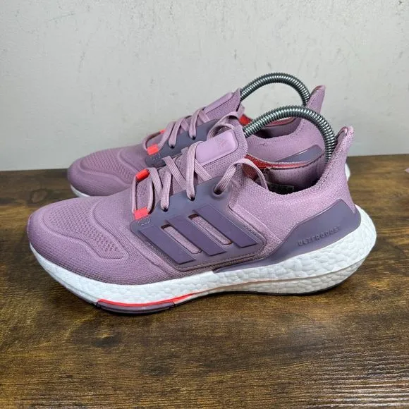 Adidas Ultra Boost‎ 22 Running Shoes Mauve Purple GX5588 Women's Size 8