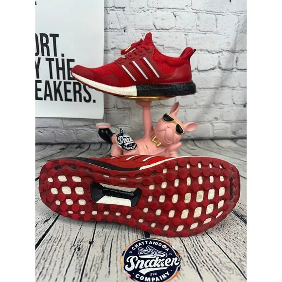Adidas Ultra Boost Ultraboost DNA Canada Montreal Mens 12.5 Red Running Shoes