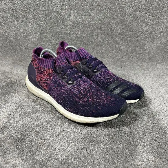 Adidas Ultra Boost Uncaged Legend D97404 Purple Red Running Shoes Men's Size 9.5