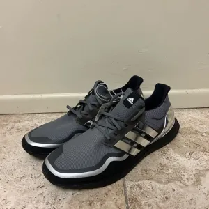 Adidas Ultraboost 1.0 DNA Running Shoes Grey Four/Metallic Silver EG8103 Size 18