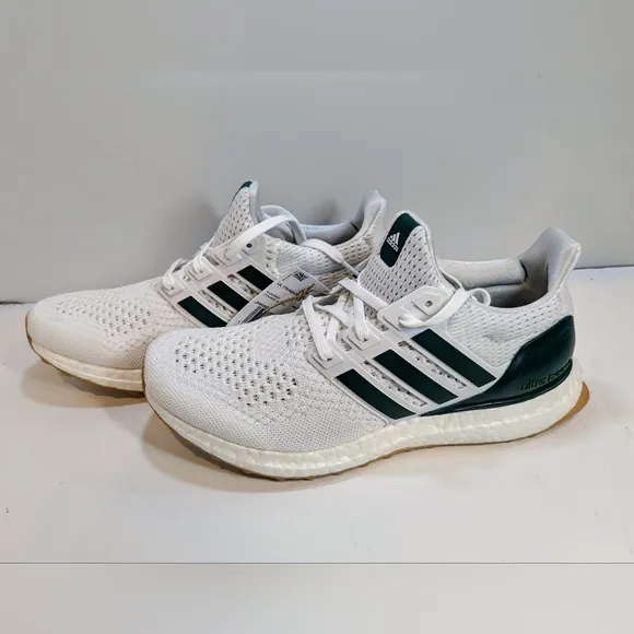 adidas Ultraboost 1.0 Mens Shoes White/Green/Gum JH6600 Running Men's Size 7.5