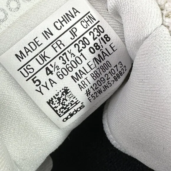 Adidas UltraBoost 1.0 Retro White Multi 2018 Size 5 Mens Shoes