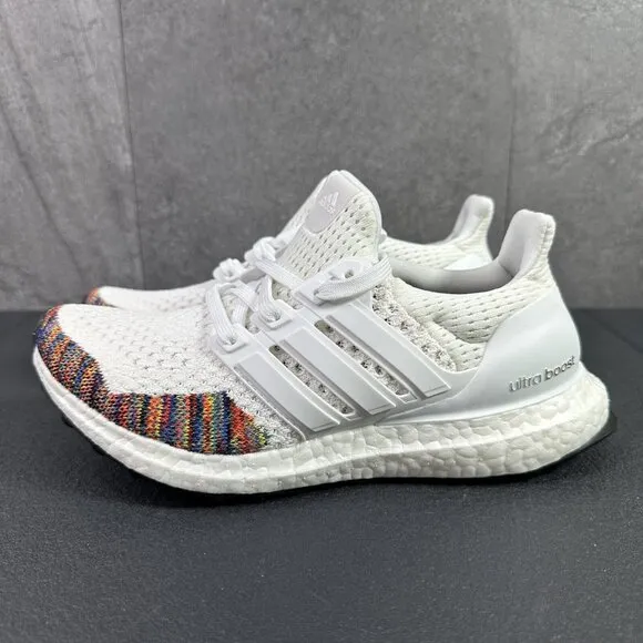 Adidas UltraBoost 1.0 Retro White Multi 2018 Size 5 Mens Shoes