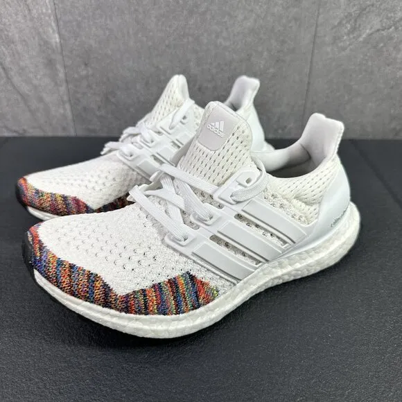 Adidas UltraBoost 1.0 Retro White Multi 2018 Size 5 Mens Shoes