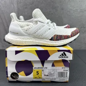 Adidas UltraBoost 1.0 Retro White Multi 2018 Size 5 Mens Shoes