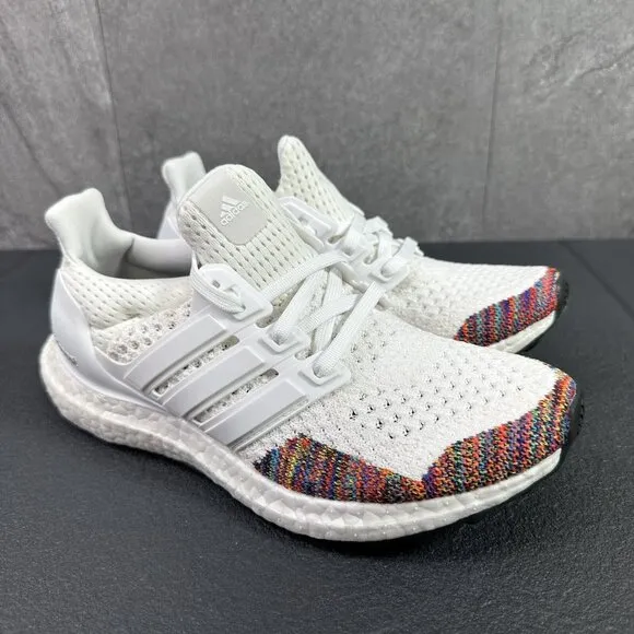Adidas UltraBoost 1.0 Retro White Multi 2018 Size 5 Mens Shoes