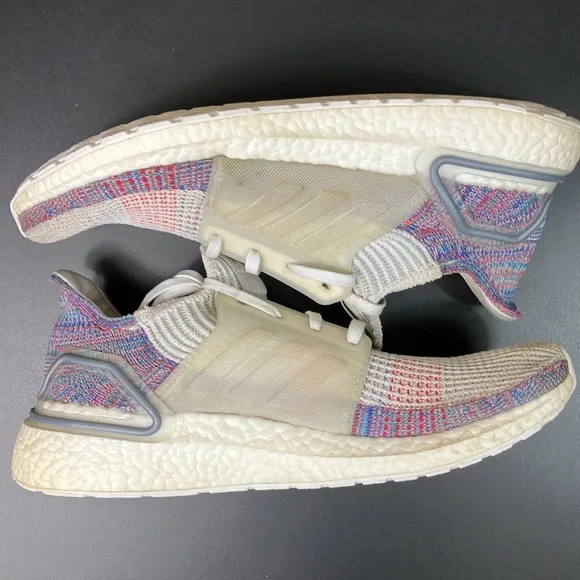 Adidas Ultraboost 19 Refract Multicolor Running Sneaker Shoes B37708 Men’s 11