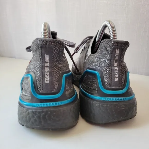Adidas Ultraboost 19 X Star wars grey and blue running shoes size 6