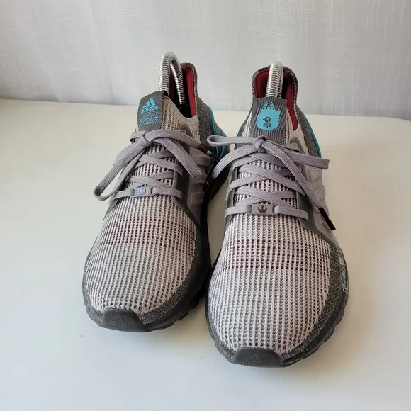 Adidas Ultraboost 19 X Star wars grey and blue running shoes size 6