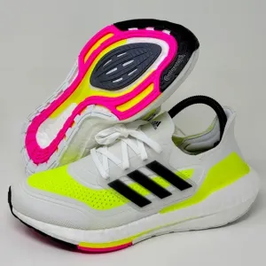 Adidas Ultraboost 21 J FZ2929 Lace Up Low Top Running Shoes Youth Size 4 New