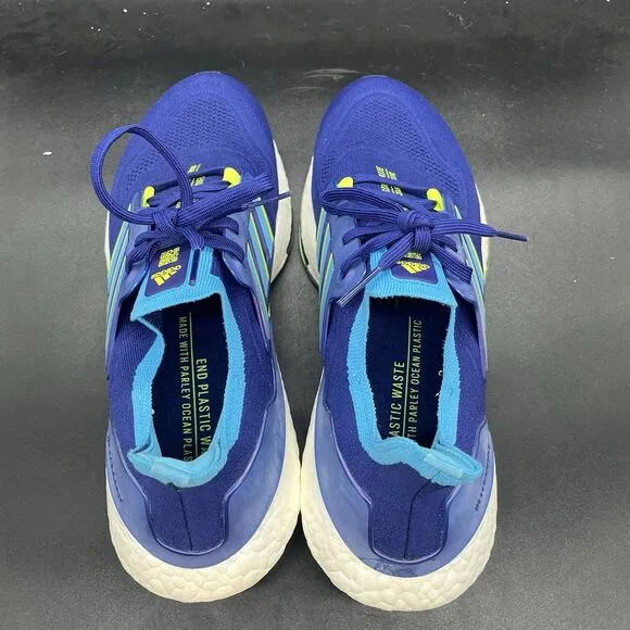 Adidas Ultraboost 22 Men's Shoes Size 11 Blue GX9333 Running Sneakers