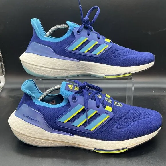 Adidas Ultraboost 22 Men's Shoes Size 11 Blue GX9333 Running Sneakers