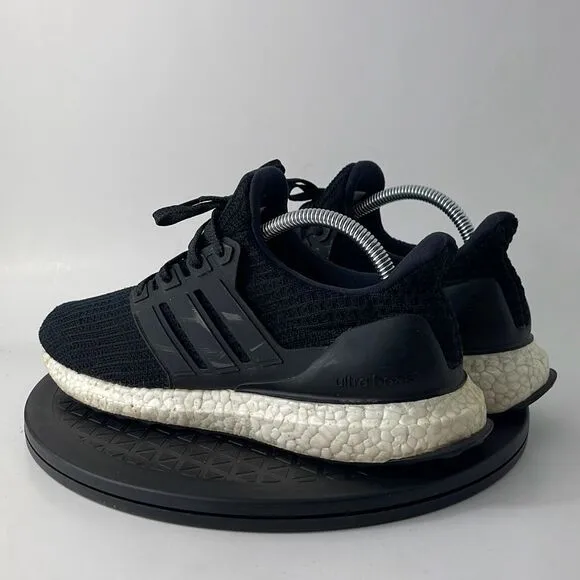 Adidas UltraBoost 4.0 Black/White Athletic Running Shoes BB6166 Men’s Size 8