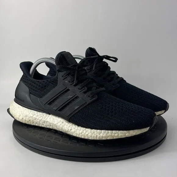 Adidas UltraBoost 4.0 Black/White Athletic Running Shoes BB6166 Men’s Size 8
