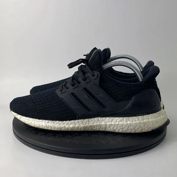 Adidas UltraBoost 4.0 Black/White Athletic Running Shoes BB6166 Men’s Size 8