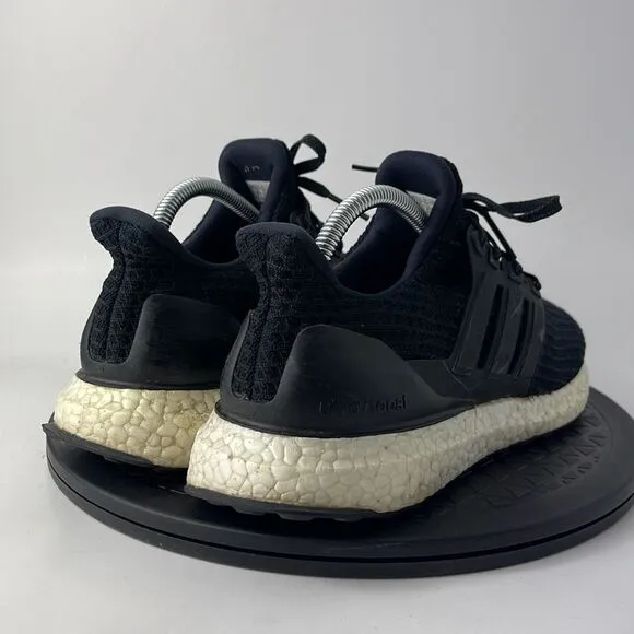 Adidas UltraBoost 4.0 Black/White Athletic Running Shoes BB6166 Men’s Size 8