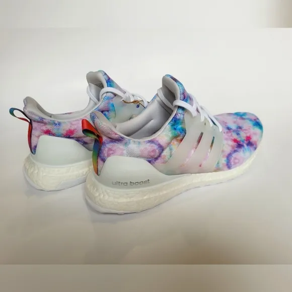 Adidas Ultraboost 4.0 DNA Running Shoes Tie Dye GZ7098 Women's Size 11
