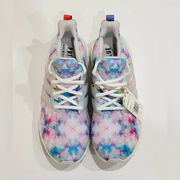 Adidas Ultraboost 4.0 DNA Running Shoes Tie Dye GZ7098 Women's Size 11