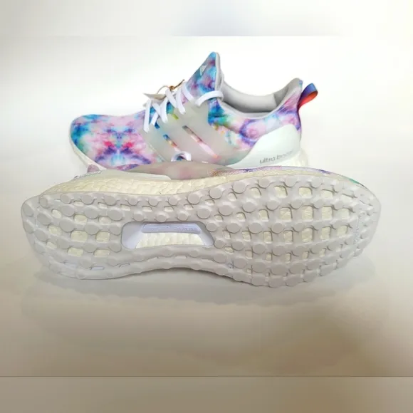 Adidas Ultraboost 4.0 DNA Running Shoes Tie Dye GZ7098 Women's Size 11