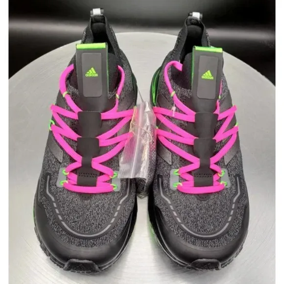 Adidas Ultraboost Boost Lab Explorer Running Shoes | Black Pink | Men Size 10.5