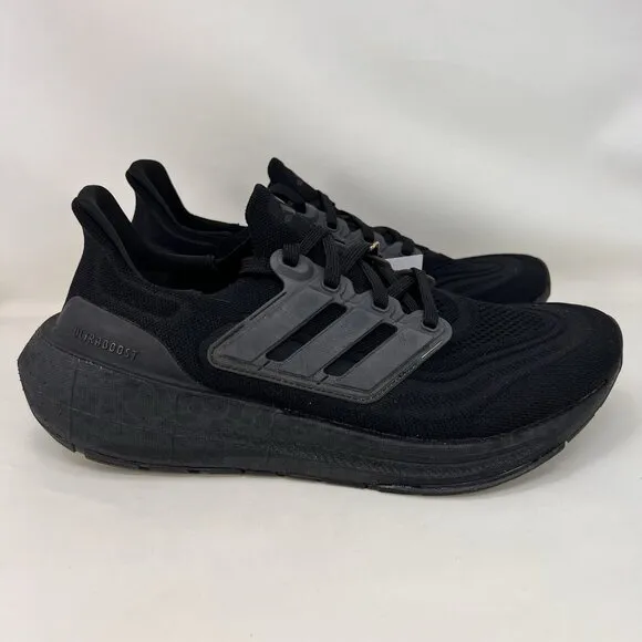 Adidas UltraBoost Light Running Shoes Triple Black Men’s Size 8