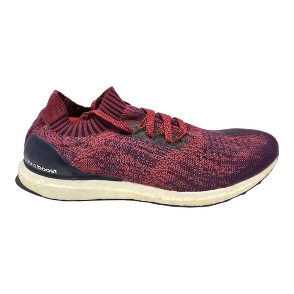 Adidas UltraBoost Uncaged Burgundy Running Shoes Mens Size 13 Lace Up BA9617 '16
