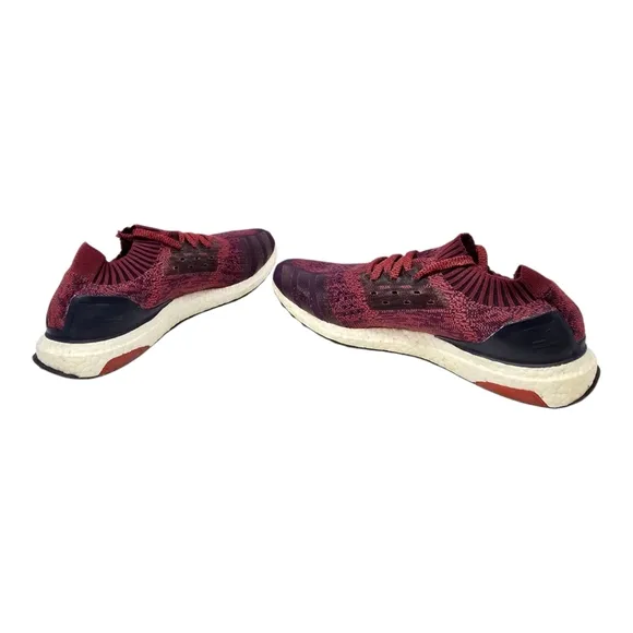 Adidas UltraBoost Uncaged Burgundy Running Shoes Mens Size 13 Lace Up BA9617 '16