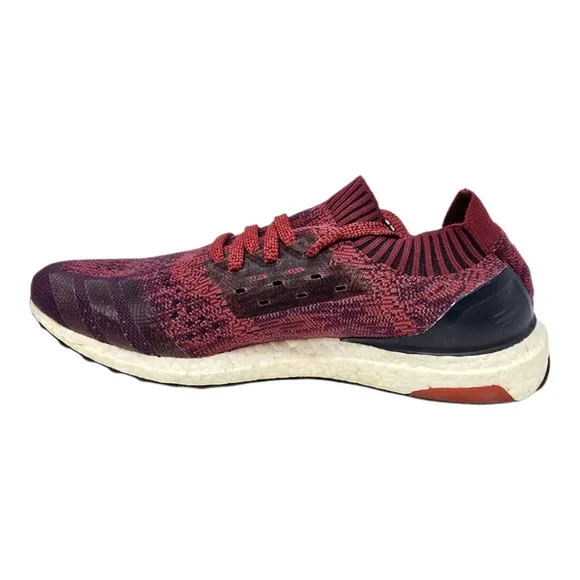 Adidas UltraBoost Uncaged Burgundy Running Shoes Mens Size 13 Lace Up BA9617 '16