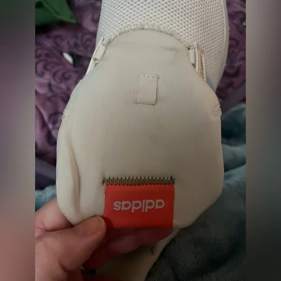 Adidas White and Rainbow RACER TR21 SHOES