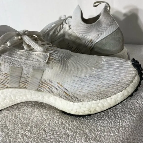 Adidas White NMD Racer Shoes Sneakers Running Shoes Activewear 9