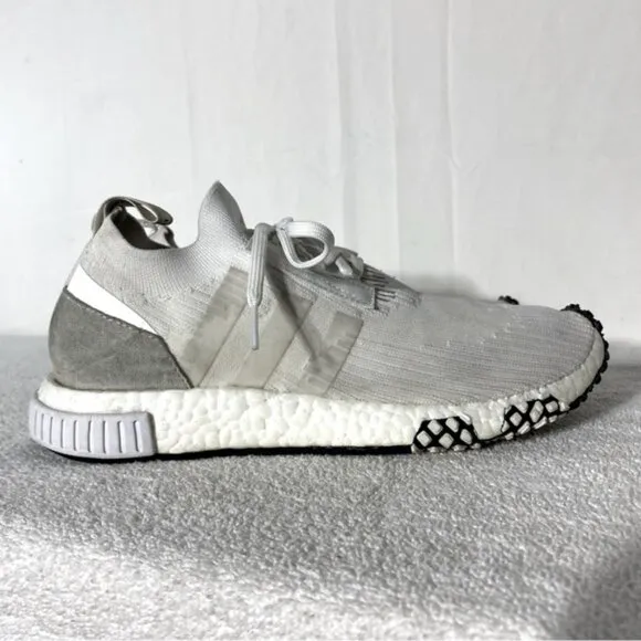 Adidas White NMD Racer Shoes Sneakers Running Shoes Activewear 9