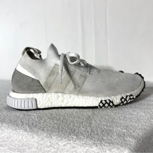 Adidas White NMD Racer Shoes Sneakers Running Shoes Activewear 9