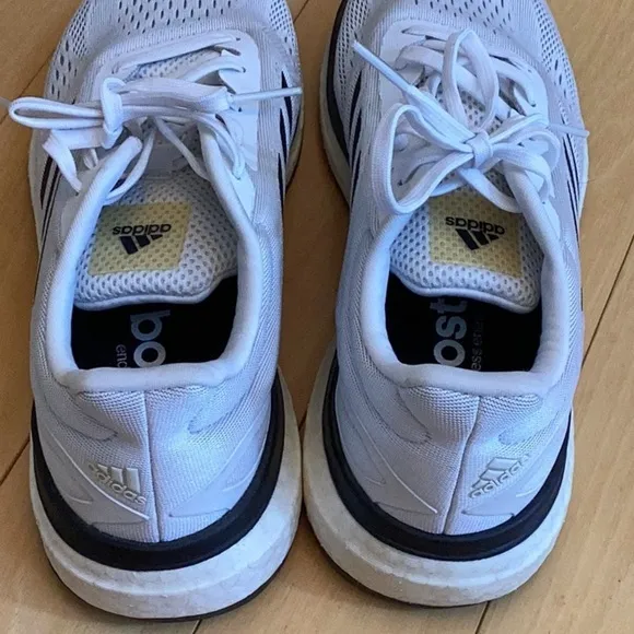 Adidas - white Response Boost LT running shoes, men’s size 7