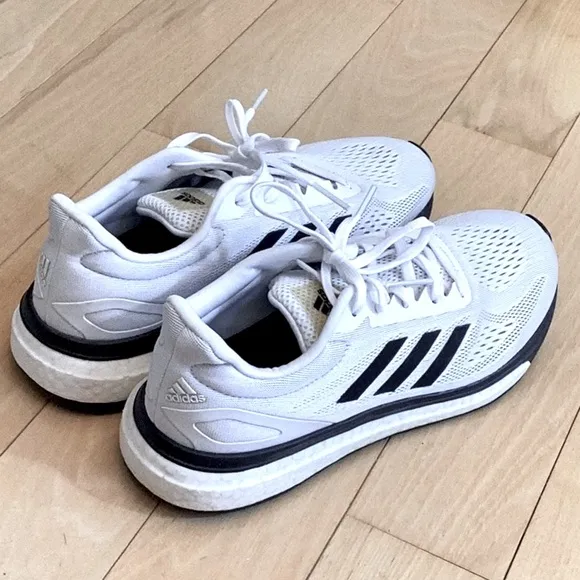 Adidas - white Response Boost LT running shoes, men’s size 7