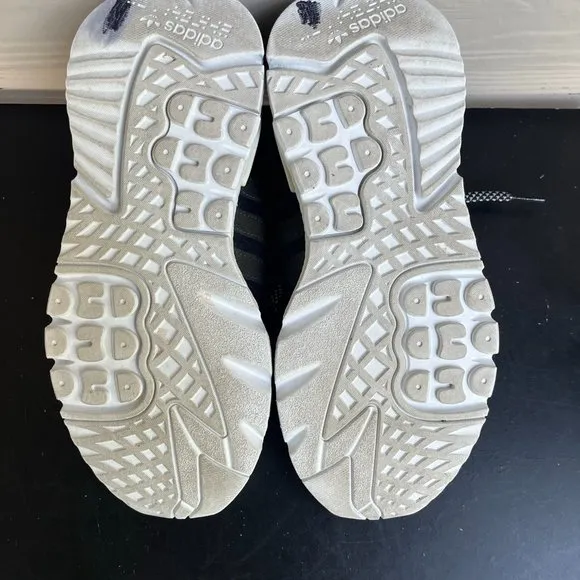 Adidas Women's Nite Jogger Reflective Running Shoes Sneakers Size 8.5 CG6253