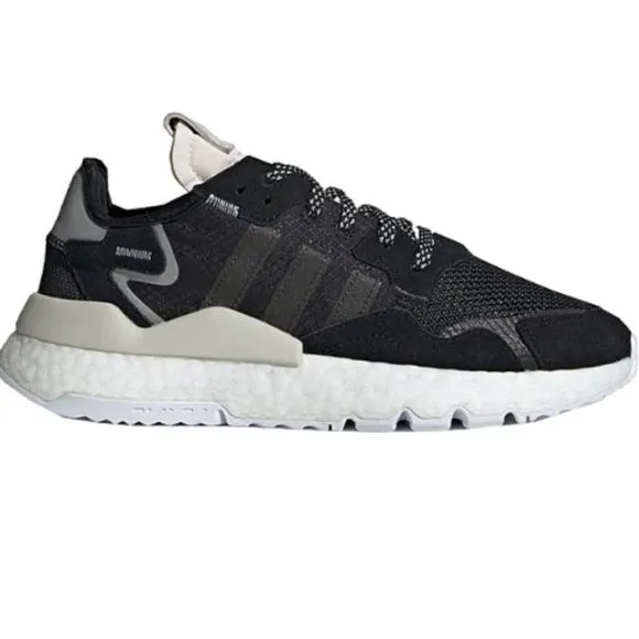 Adidas Women's Nite Jogger Reflective Running Shoes Sneakers Size 8.5 CG6253