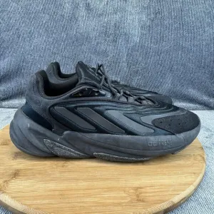 Adidas Womens Originals Ozelia Size 8.5 Shoes Triple Black Running Sneakers