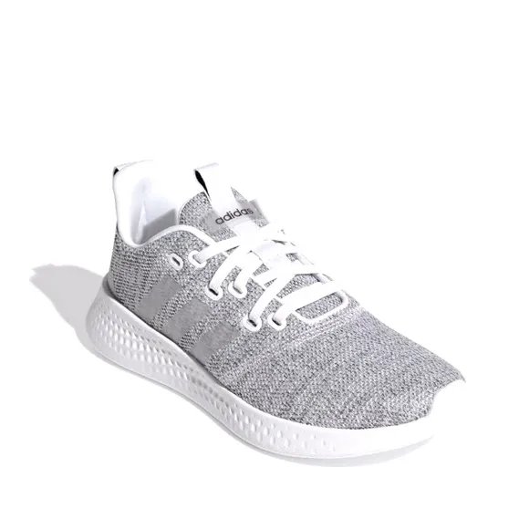 adidas Women's Puremotion Running Shoe, White/Black, 8.5