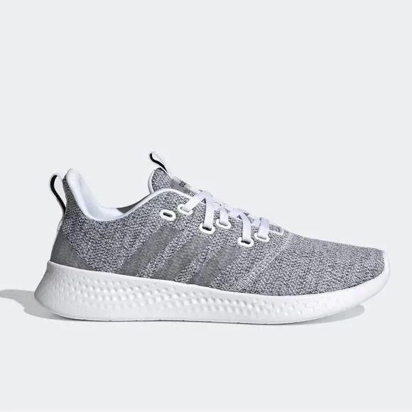 adidas Women's Puremotion Running Shoe, White/Black, 8.5