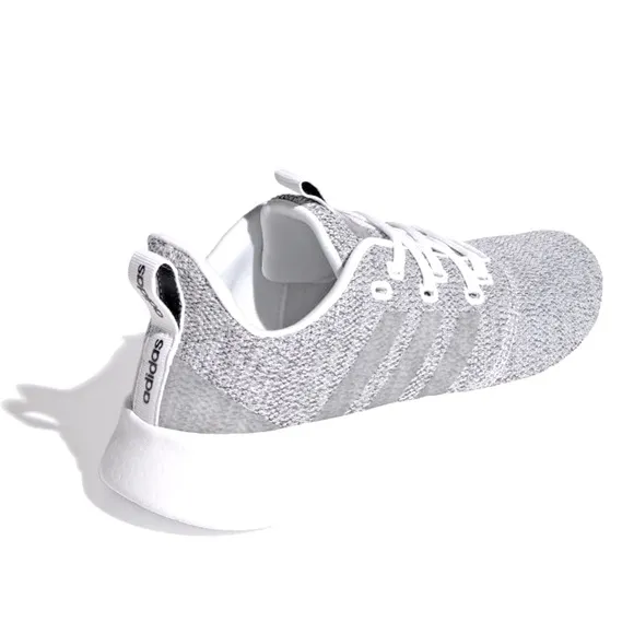 adidas Women's Puremotion Running Shoe, White/Black, 8.5