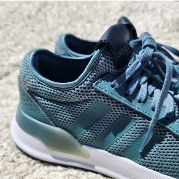 Adidas Womens U Path X EF5473 Green Running Shoes Sneakers Size 9.5