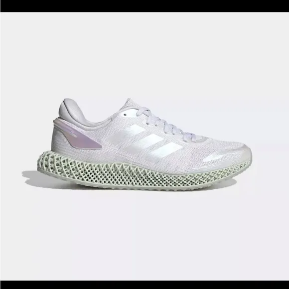 Adidas x Parley 4D Run 1.0 LTD White Iridescent Running Shoes FW1229 Men new