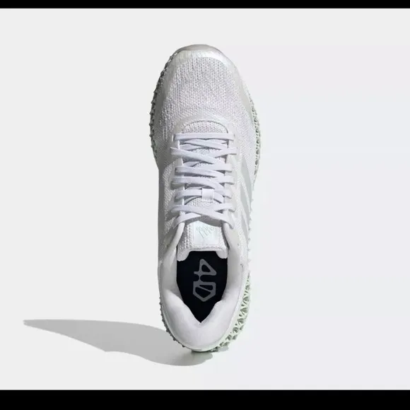Adidas x Parley 4D Run 1.0 LTD White Iridescent Running Shoes FW1229 Men new