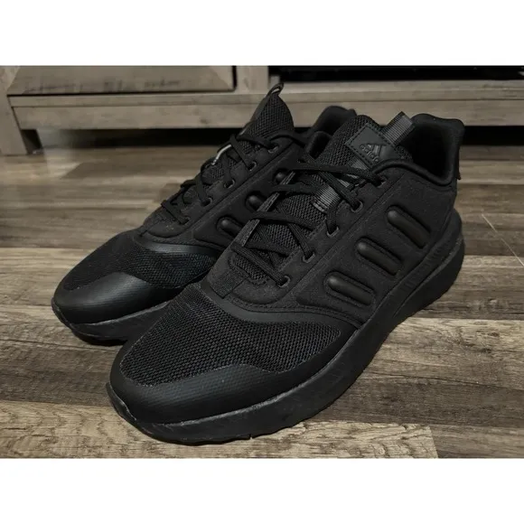 Adidas X PLR Phase Mens 10.5 Triple Black Core Sneakers Running Shoes  IG4766