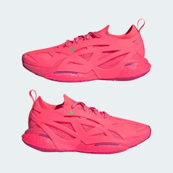 Adidas by Stella McCartney Solarglide IF6060 Womens 10 Pink Running Shoes ZPO864