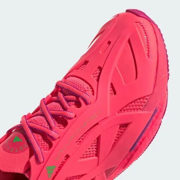 Adidas by Stella McCartney Solarglide IF6060 Womens 10 Pink Running Shoes ZPO864